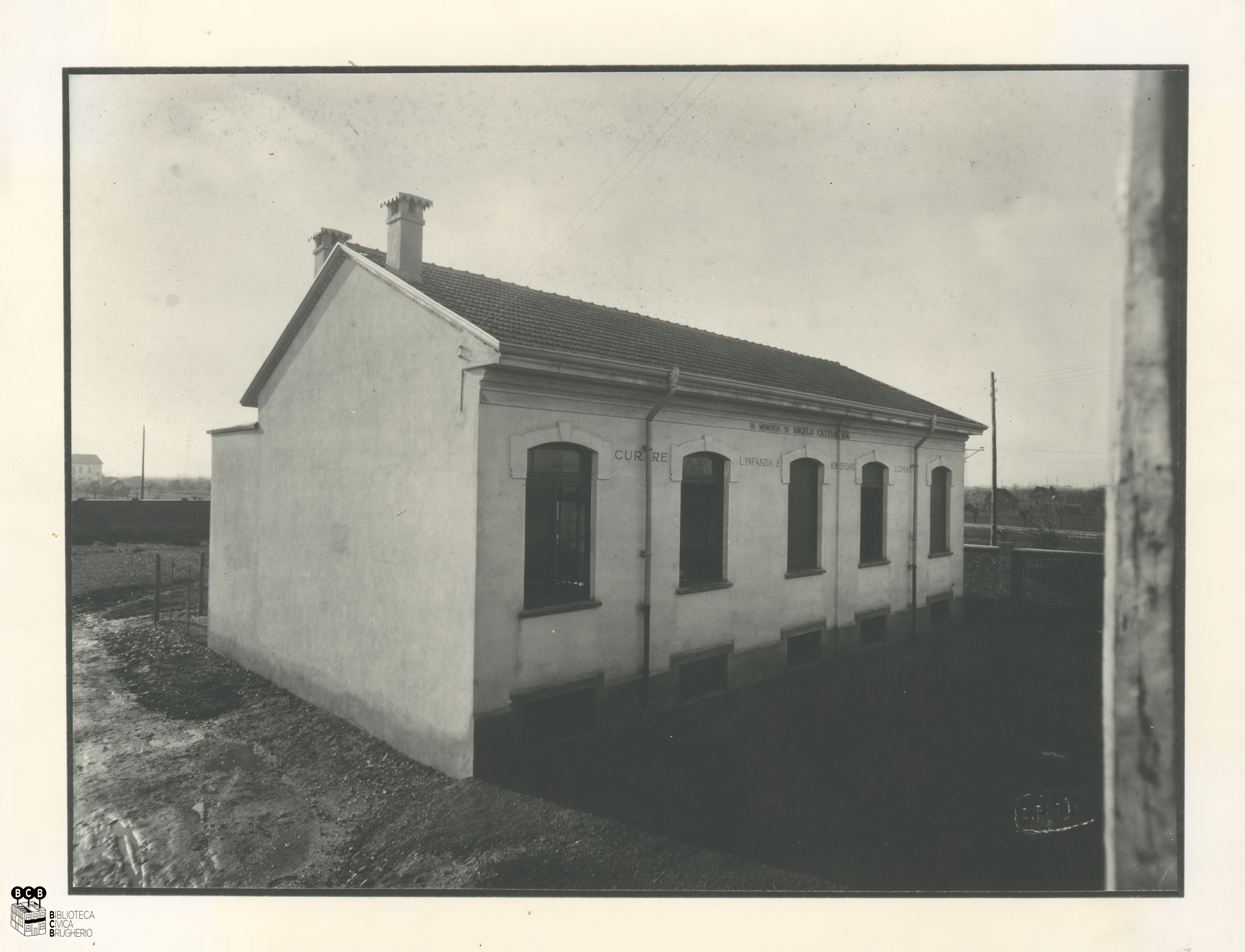 Asilo Umberto I e Margherita - dall'archivio foto della Biblioteca Civica